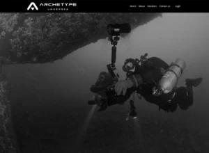 Archetype Undersea Offensive Marketing Group Website Design and Development Defense Industry 2